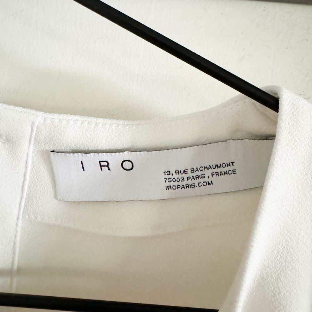 IRO White Audio Tunic Top 18W - Picture 2 of 4